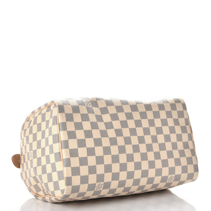 Louis Vuitton Damier Azur Speedy 30 4 of 8