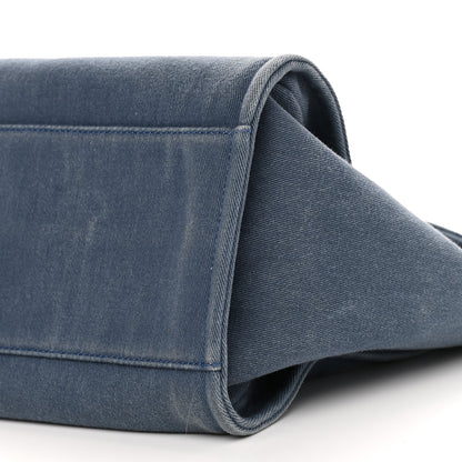 Chanel Canvas Sequin Medium Deauville Tote Navy 9 of 9