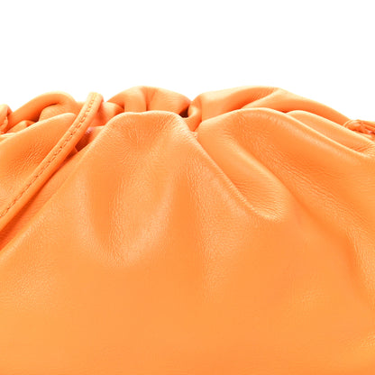 Bottega Veneta Butter Calfskin The Mini Pouch Tangerine 8 of 10