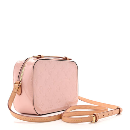 Louis Vuitton Vernis Santa Monica Rose Ballerine 3 of 11