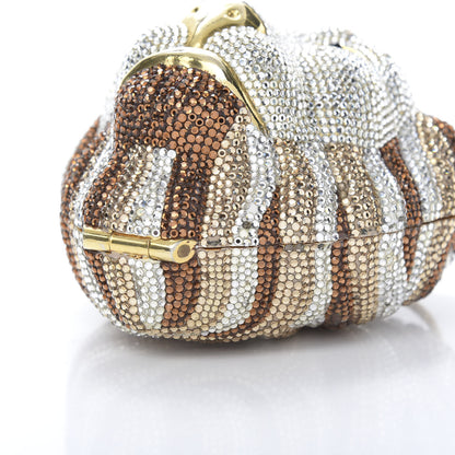 Judith Leiber Swarovski Crystal Lion King Minaudiere Clutch Silver Multicolor 11 of 15