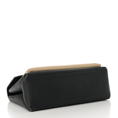 Louis Vuitton Soft Calfskin My Lockme Top Handle Vanille Black 4 of 13
