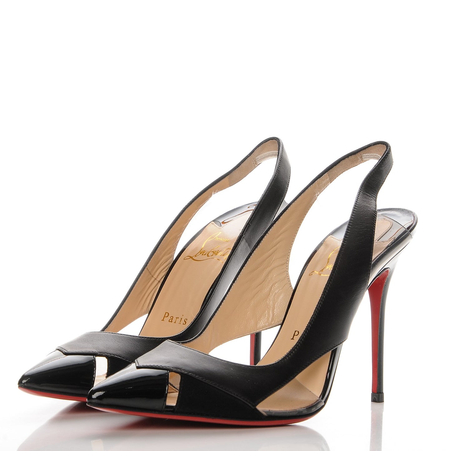 Patent Suede Calfskin Air Chance 100 Pumps 36 Black