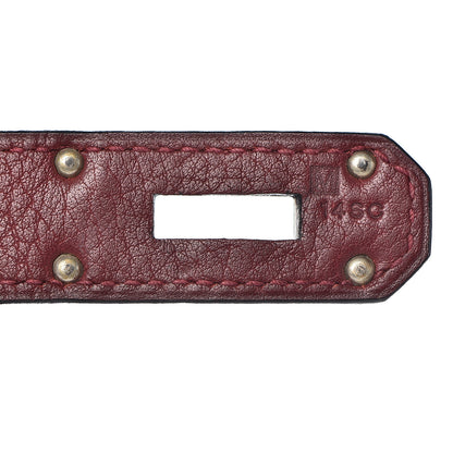 Hermes Fjord HAC Birkin 40 Rouge H 8 of 32