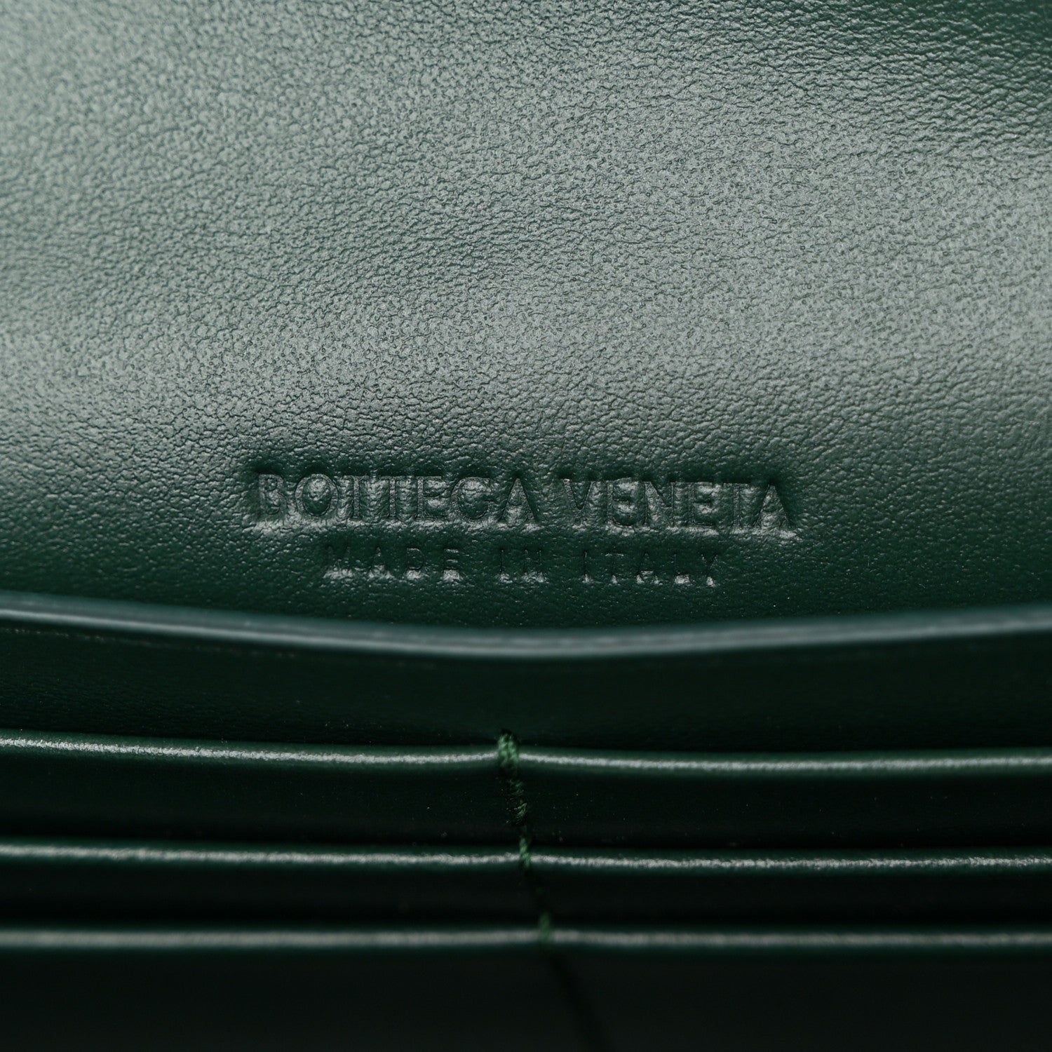 Bottega Veneta Nappa Intrecciato Long Andiamo Top Handle Clutch Emerald Green 5 of 9