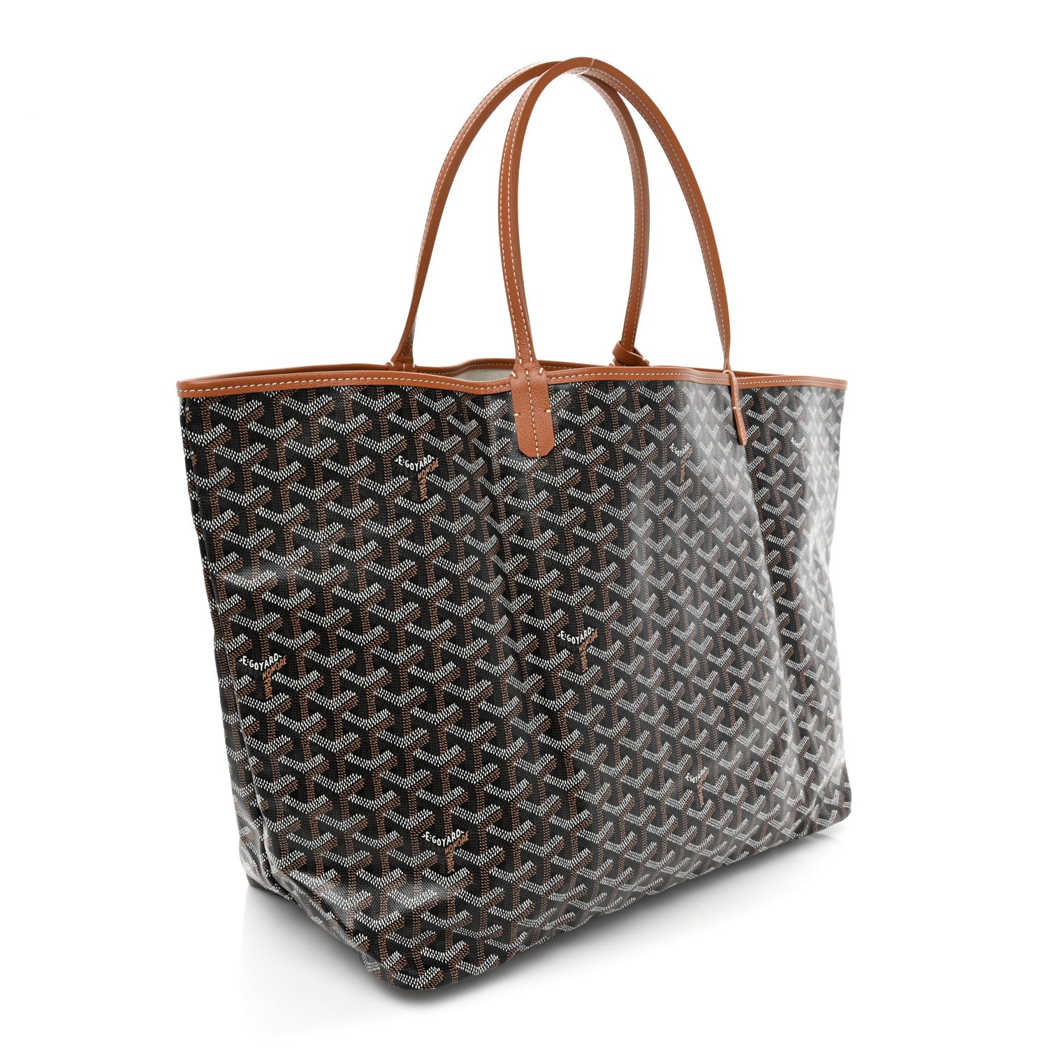 Goyard Goyardine Saint Louis GM Black Gold 4 of 11