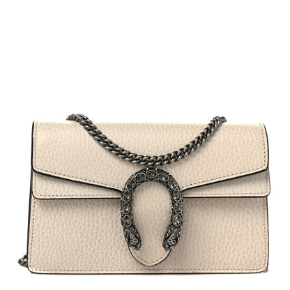 Gucci Dollar Calfskin Crystal Super Mini Dionysus Shoulder Bag Mystic White Black Diamond 1 of 11