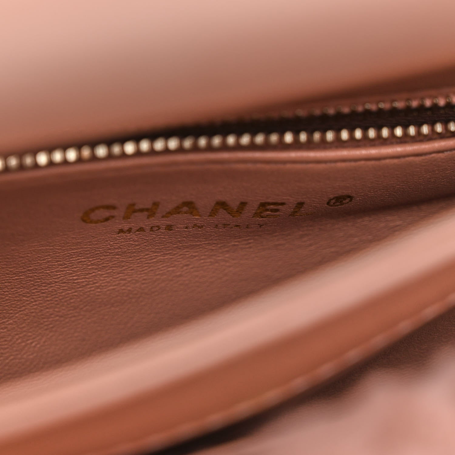 Chanel Shearling Lambskin Quilted Small Chain Top Handle Flap Pink 5 of 8