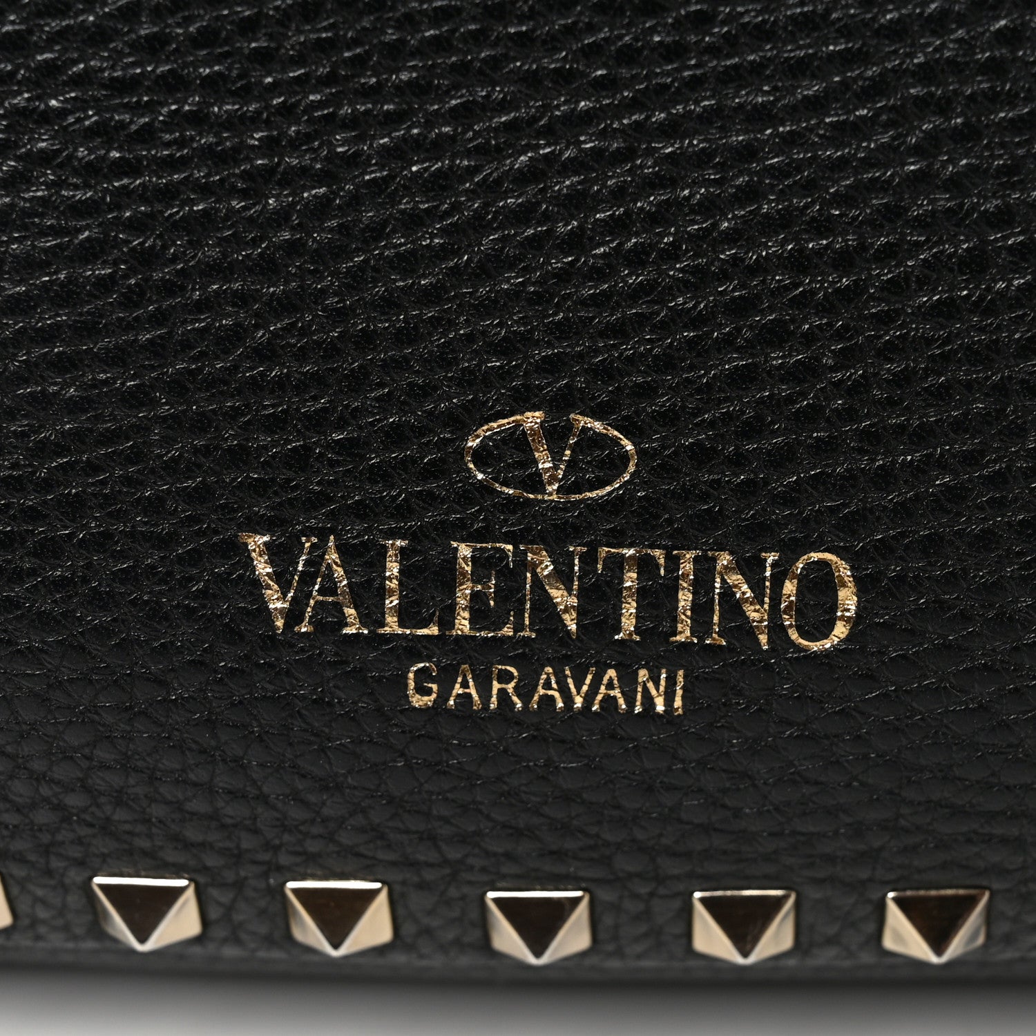 Valentino Garavani Vitello Medium Rockstud Tote Black 6 of 10