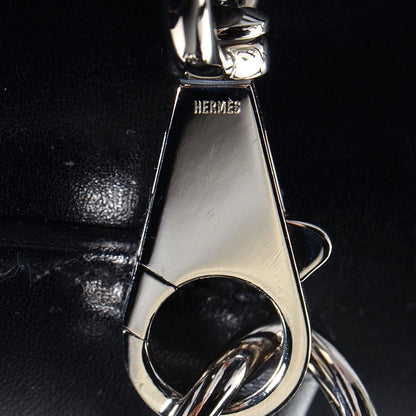 Hermes Box Toile Lakis Kelly 32 Black 16 of 24