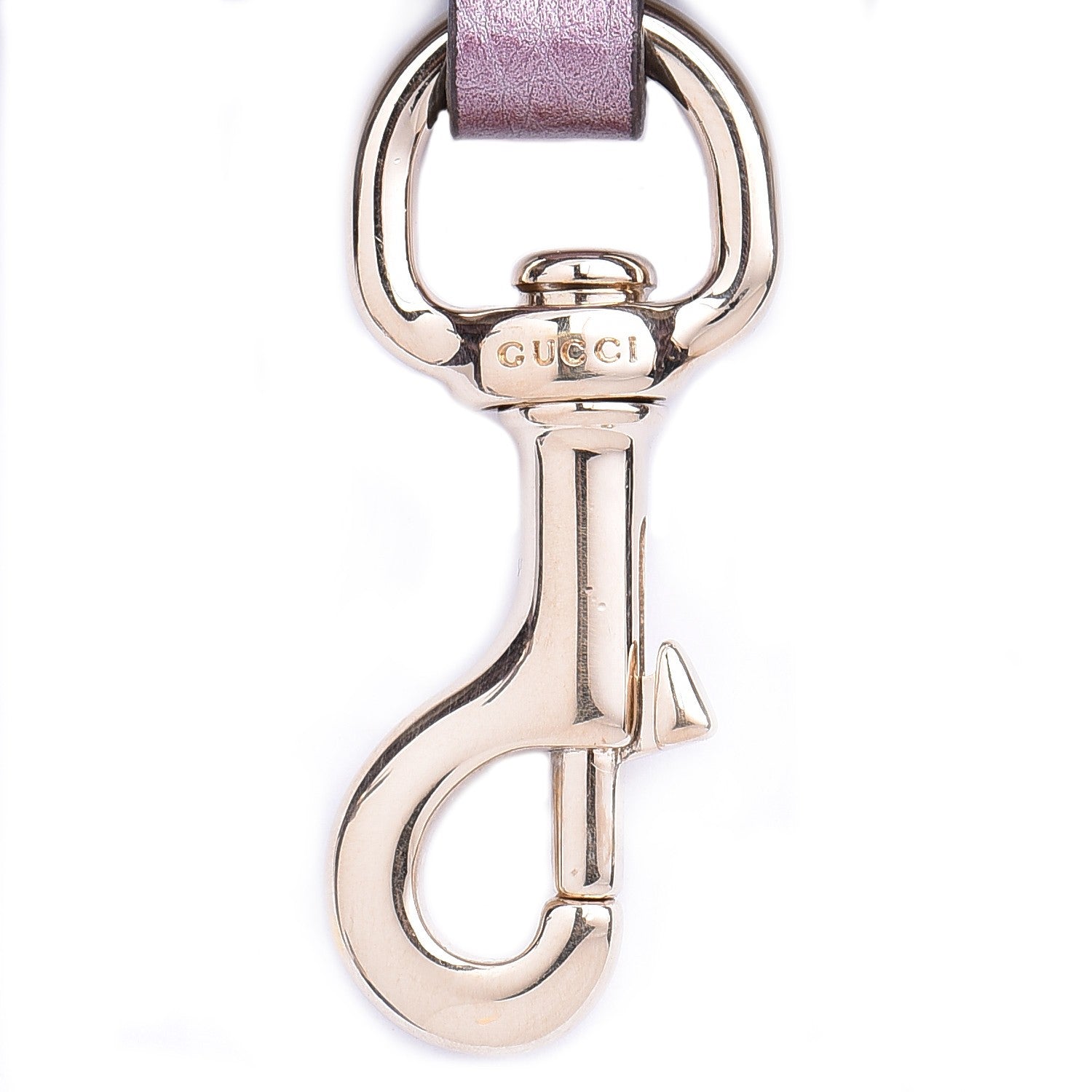 Gucci Metallic Pebbled Calfskin Small Soho Shoulder Bag Purple 11 of 21