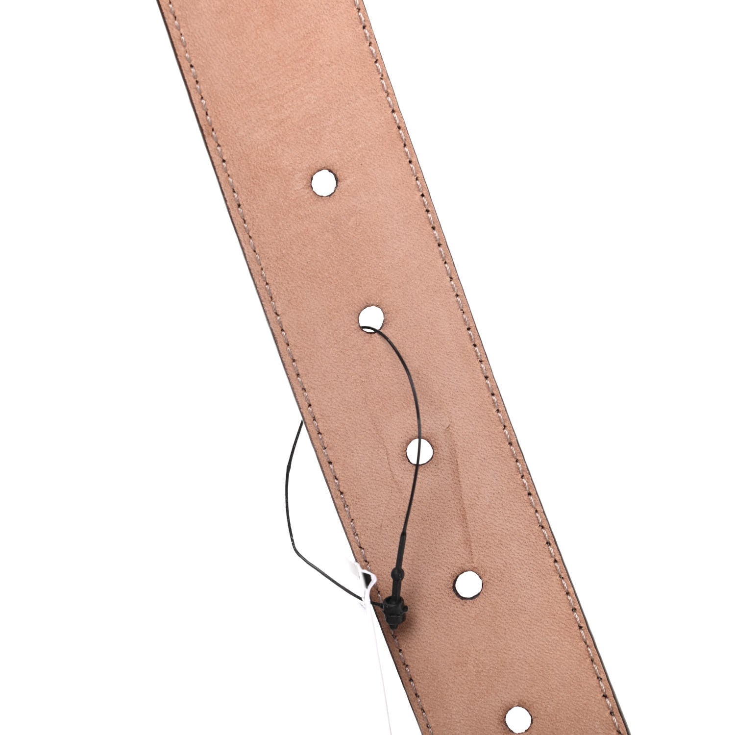 Gucci Suede Bamboo Buckle Belt 95 38 Beige 5 of 5
