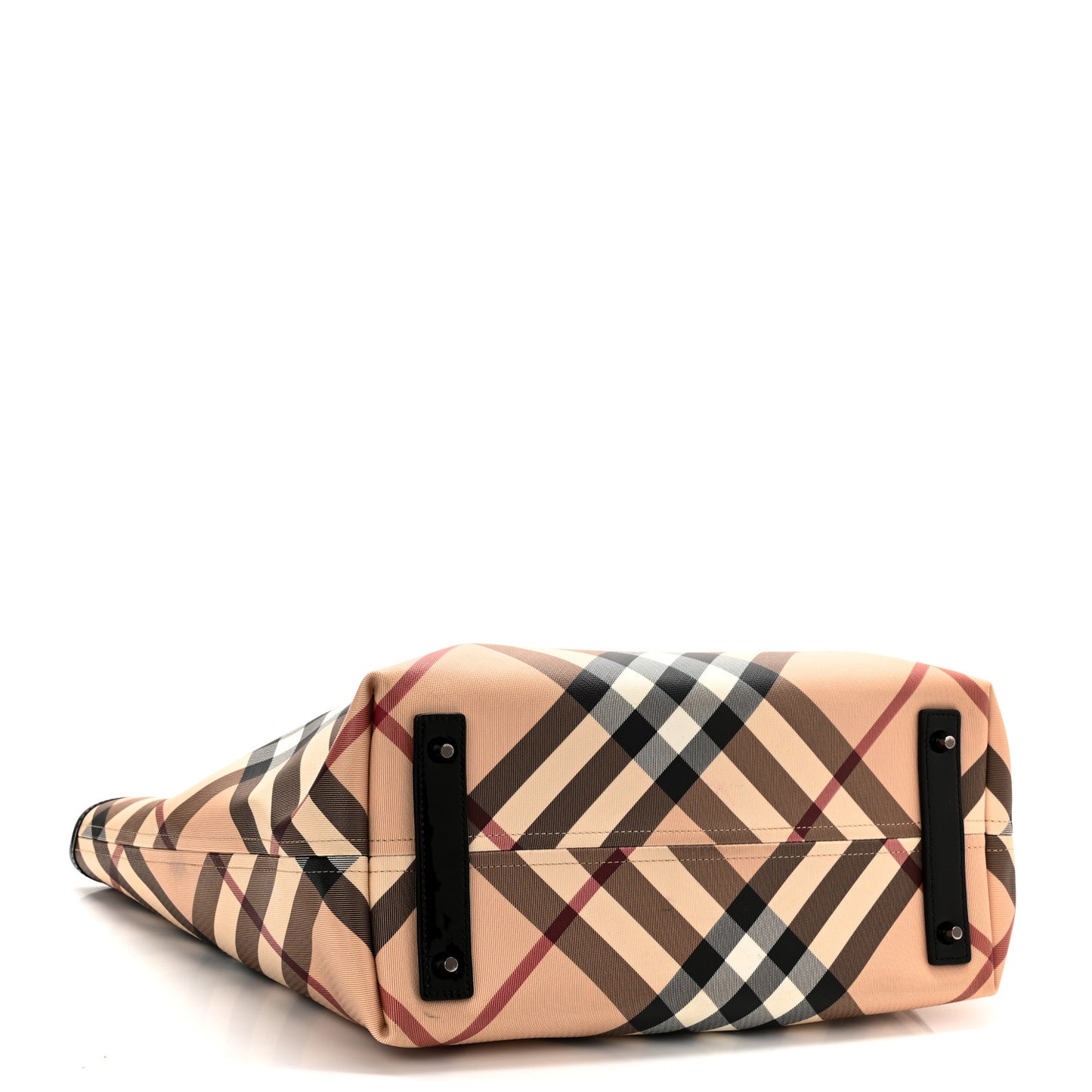 Supernova Check Large Nickie Tote Black