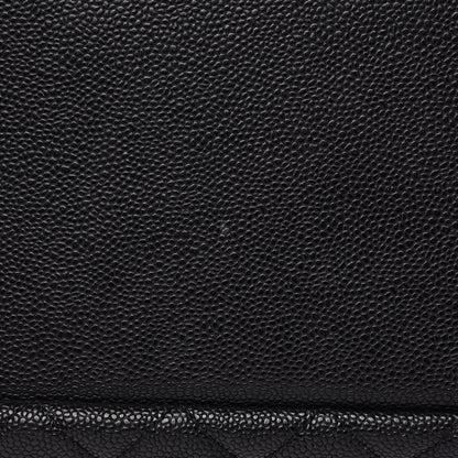 Chanel Caviar Quilted XL Grand Shopping Tote GST Black 9 of 11