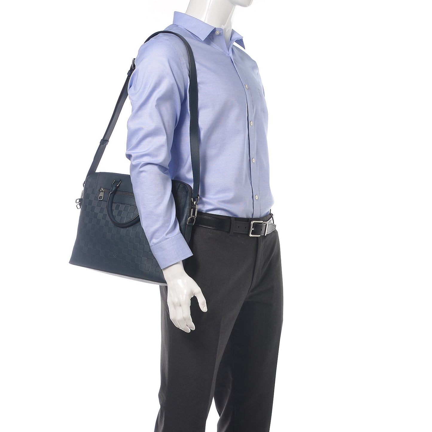 Damier Infini Porte-Documents Jour Briefcase Cosmos