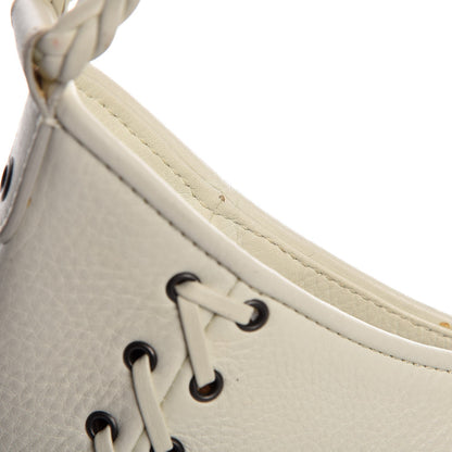 Christian Dior Calfskin Ethnic Hobo White 10 of 11