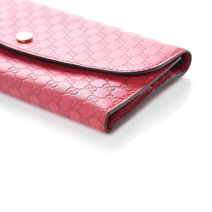 Gucci Microguccissima Interlocking G Continental Wallet Red 6 of 10