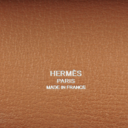 Hermes Taurillon Clemence Jypsiere 28 Gold 6 of 9