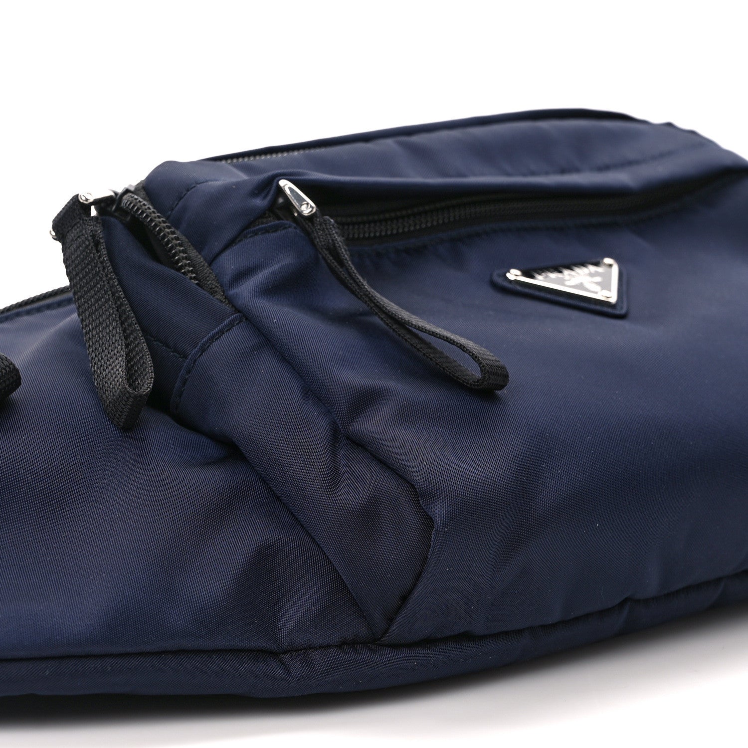 Prada Tessuto Nylon Montagna Belt Bag Blue 7 of 8