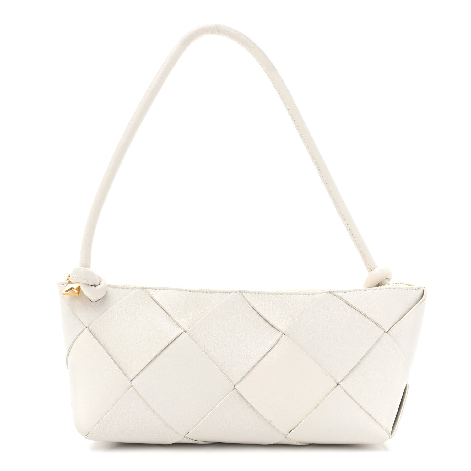 Bottega Veneta Nappa Maxi Intreccio Exploded Shoulder Bag Chalk 1 of 11