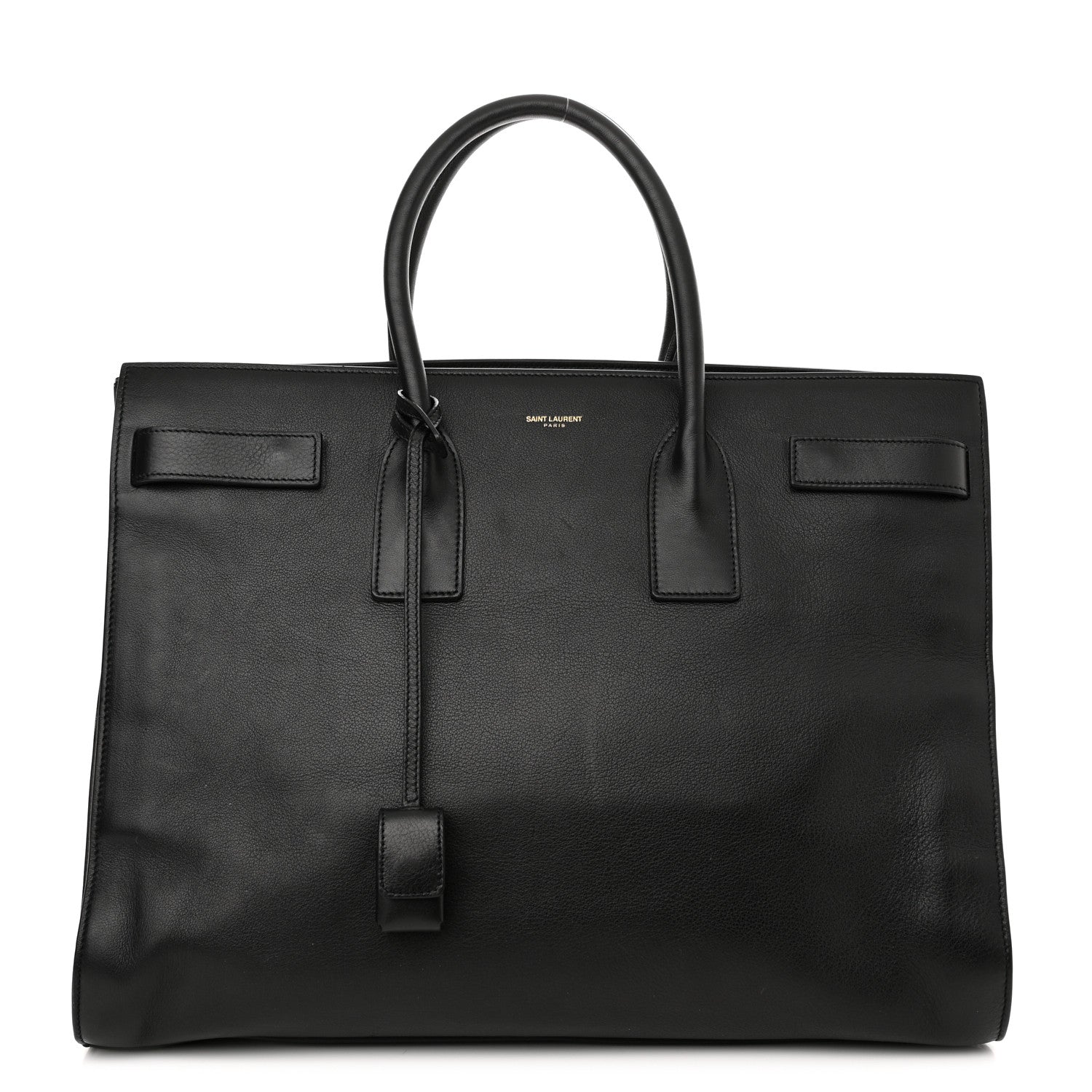 Saint Laurent Calfskin Large Sac De Jour Carryall Black 1 of 19