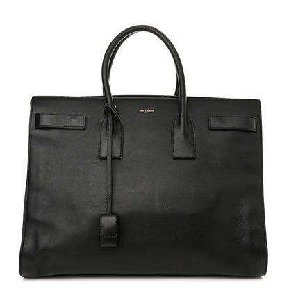 Saint Laurent Calfskin Large Sac De Jour Carryall Black 1 of 19