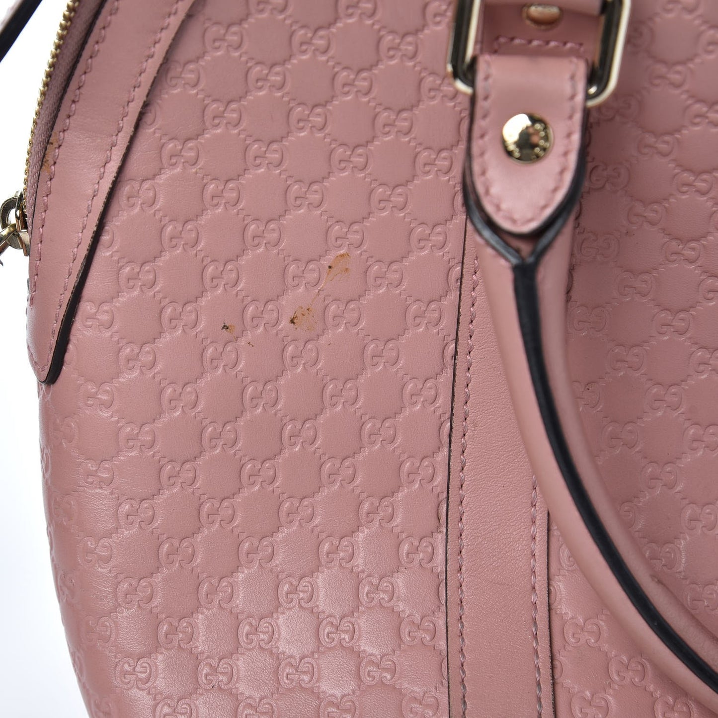Microguccissima Medium Dome Bag Soft Pink
