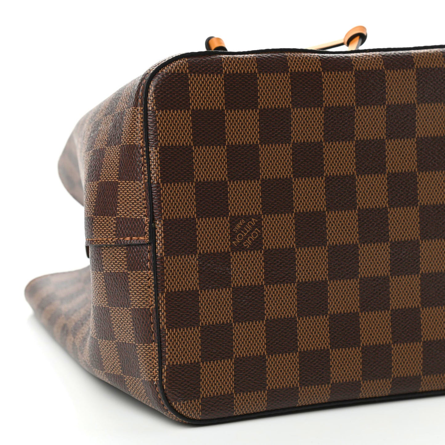 Damier Ebene Neonoe MM Safran