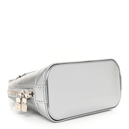 Louis Vuitton Epi Nano Alma Metallic Silver 4 of 10