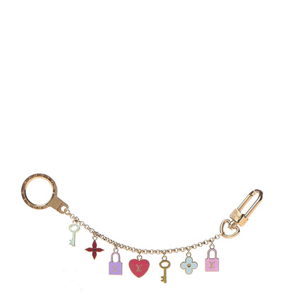 Louis Vuitton Enamel Pretty Charms Key Chain Holder Bag Charm 1 of 2