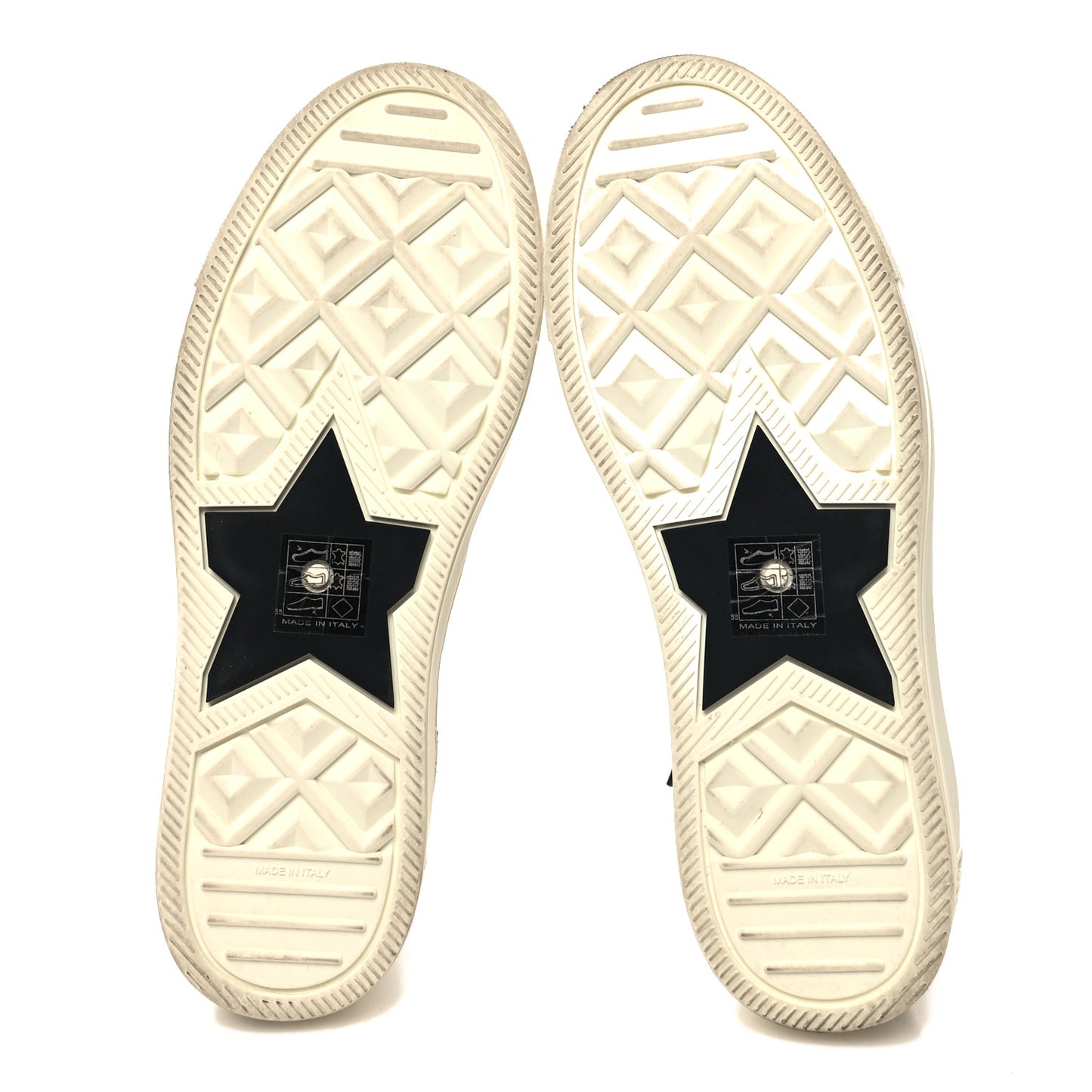 Technical Knit Calfskin Oblique Womens Walk'n Dior Mid Top Sneakers 39.5 Deep Blue