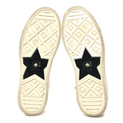 Christian Dior Technical Knit Calfskin Oblique Womens Walk'n Dior Mid Top Sneakers 39.5 Deep Blue 5 of 9