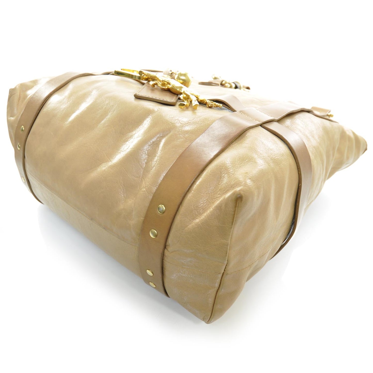 Leather Large Kerala Trim Tote