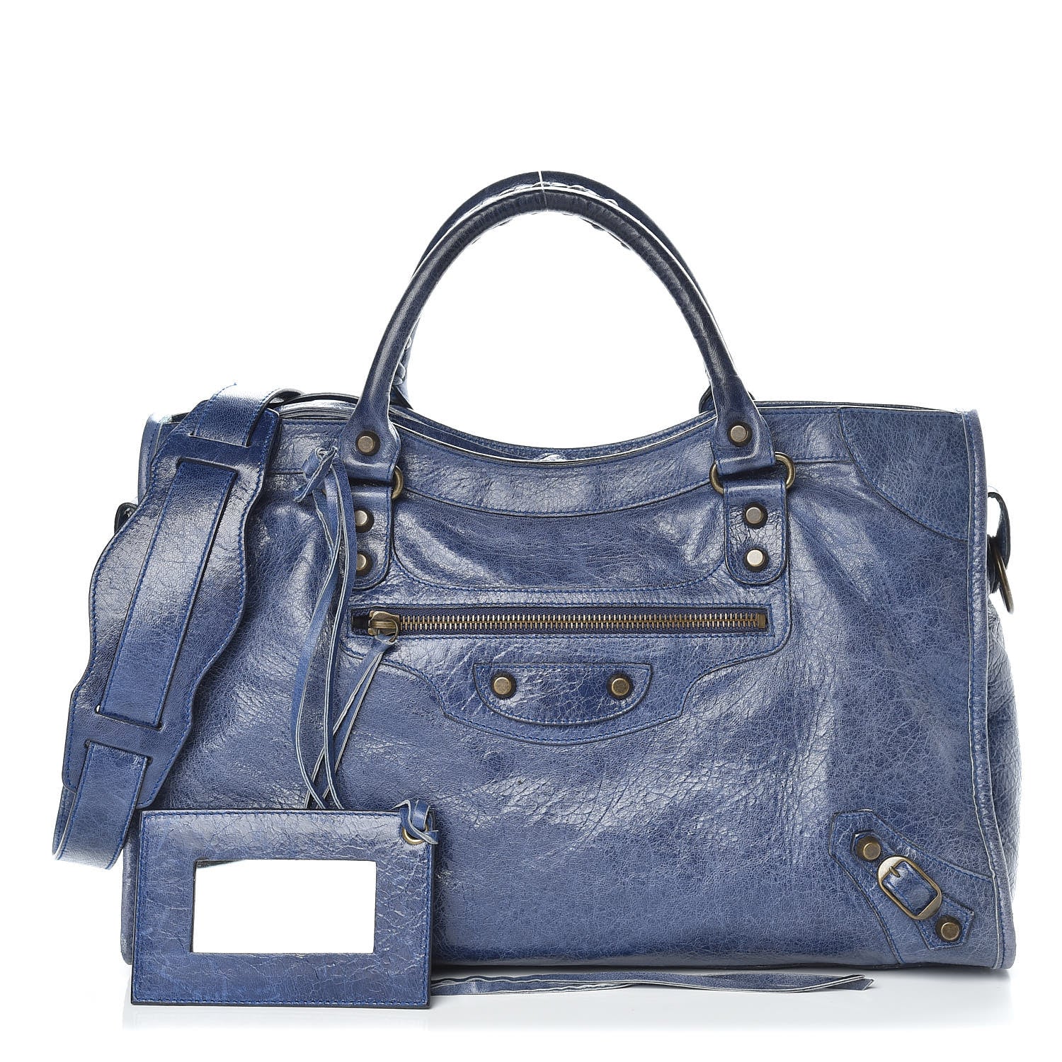 Balenciaga Chevre Classic Hardware City Indigo 1 of 15