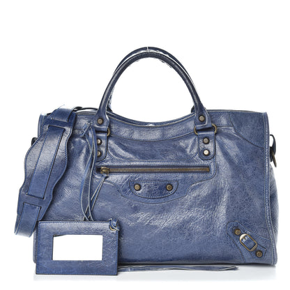 Balenciaga Chevre Classic Hardware City Indigo 1 of 15