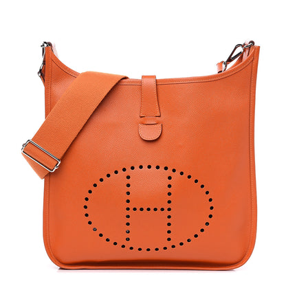 Hermes Epsom Evelyne III GM Orange 1 of 12