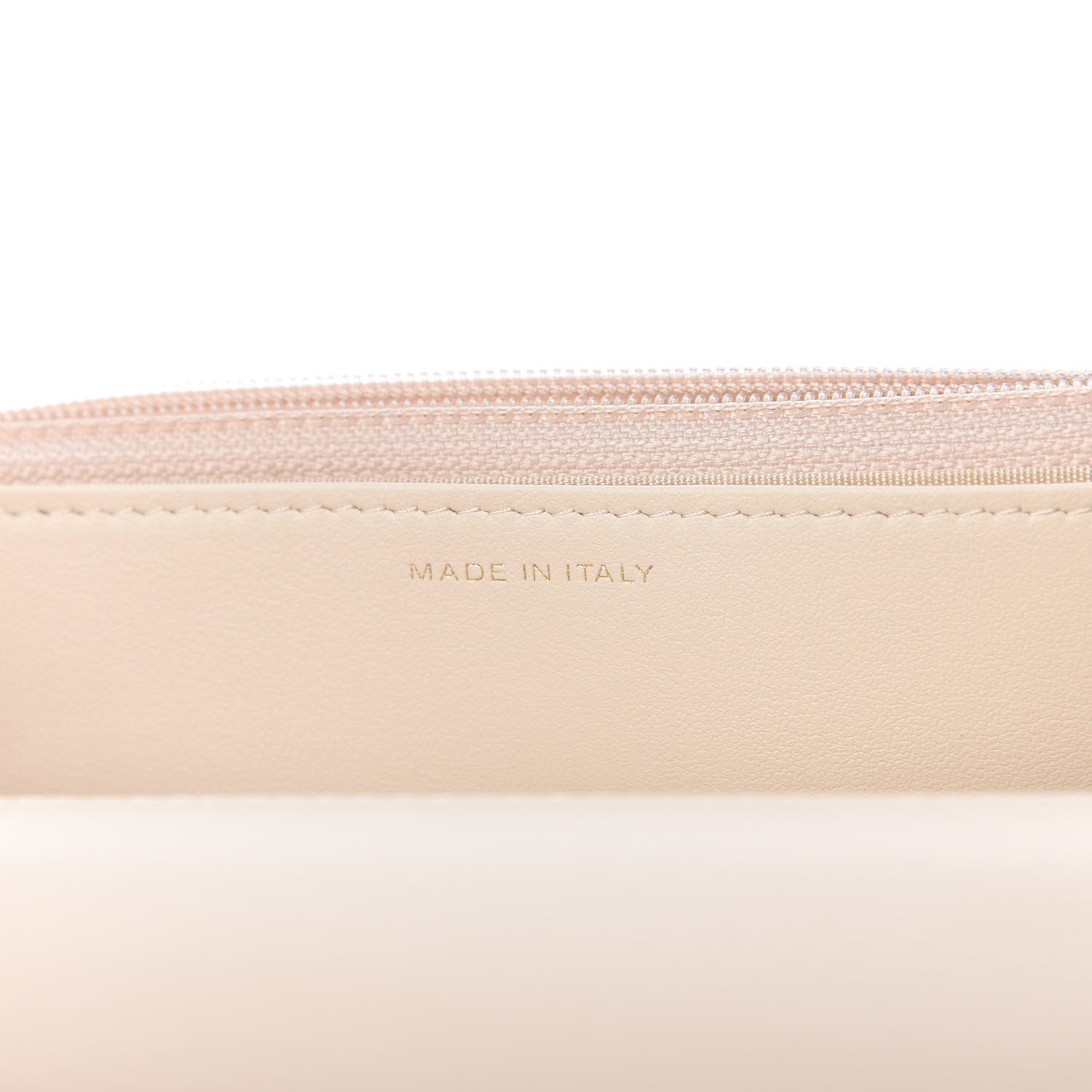 Chanel Goatskin Quilted Chanel 19 Wallet On Chain WOC Light Beige 9 of 12