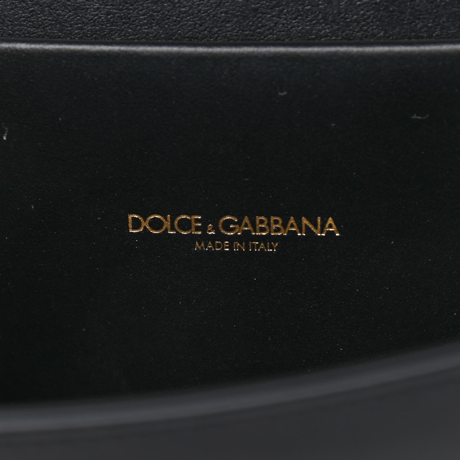 Dolce & Gabbana Smooth Calfskin Small Devotion Envelope Top Handle Bag Black 6 of 8