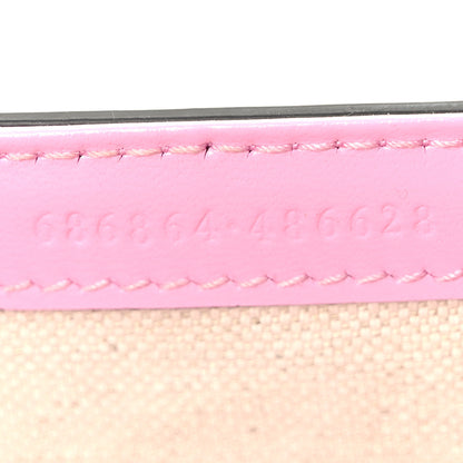 Gucci Boarded Dyana Lux Calfskin Web Mini Bamboo 1947 Top Handle Bag Nice Pink 7 of 10