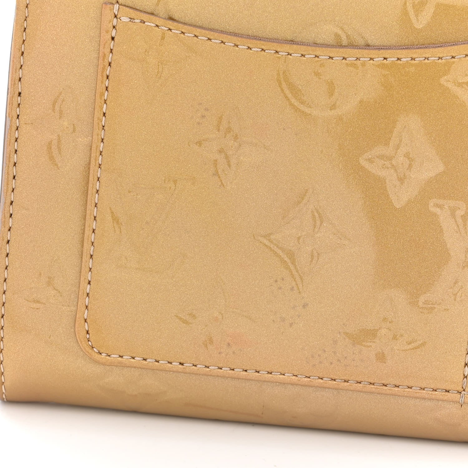 Louis Vuitton Vernis Rossmore MM Beige Poudre 10 of 11