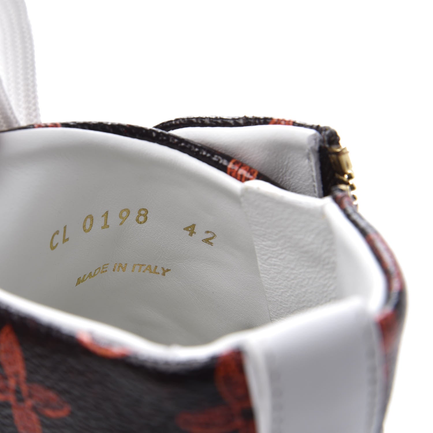 Louis Vuitton Catogram Stellar Sneaker Boots 42 Marron 10 of 10