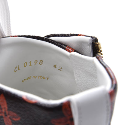 Louis Vuitton Catogram Stellar Sneaker Boots 42 Marron 10 of 10