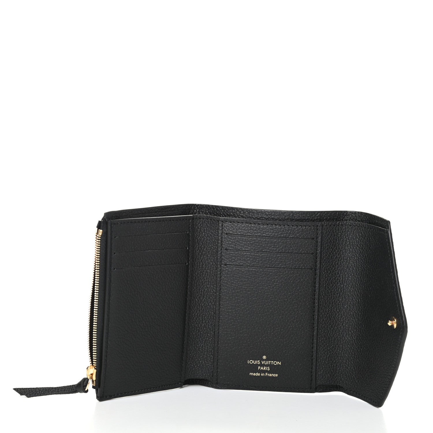 Louis Vuitton Empreinte Victorine Wallet Black 5 of 6