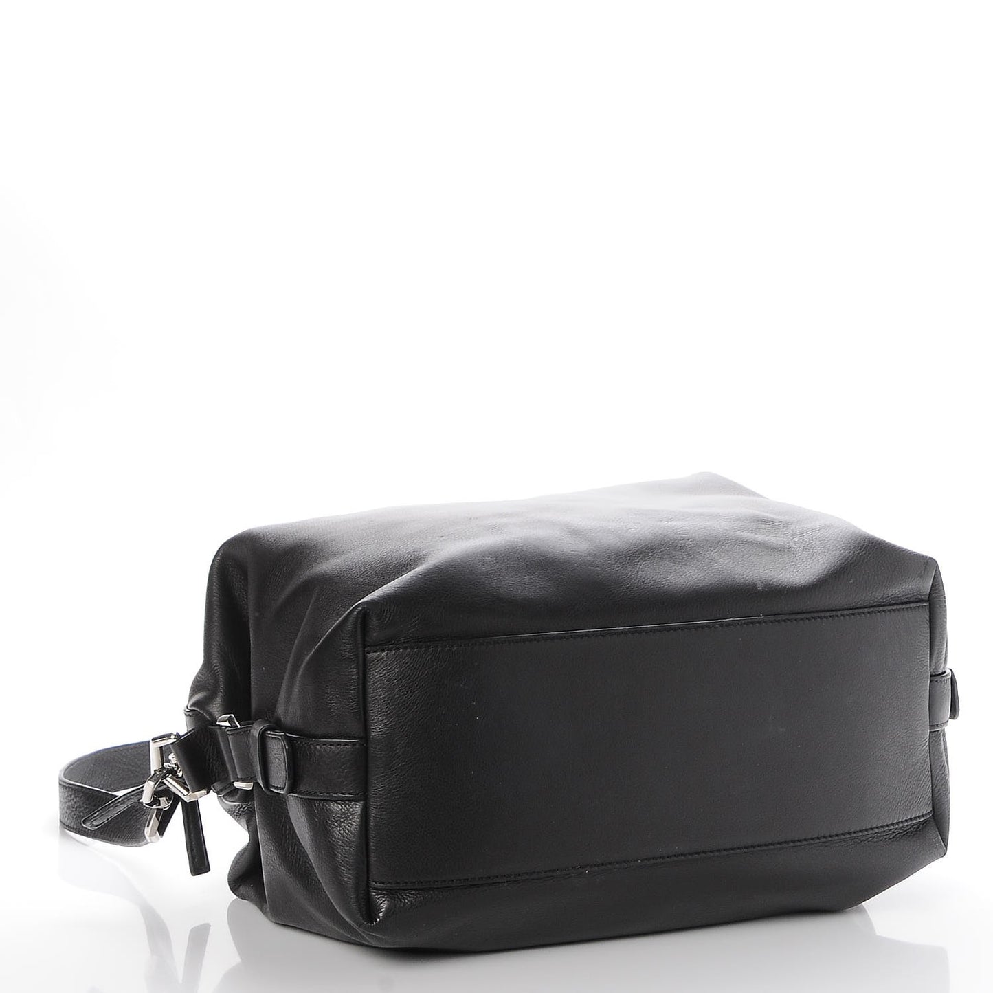 Waxy Grained Calfskin Medium Nightingale Black