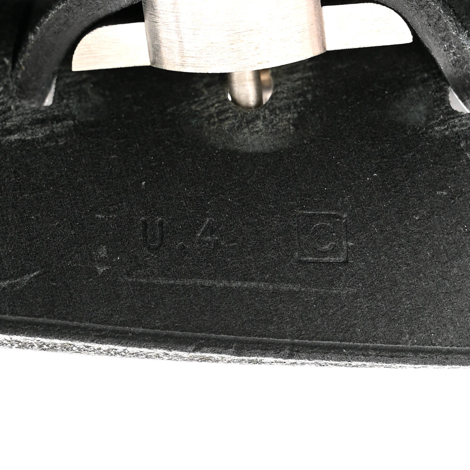 Hermes Toile Vache Calfskin Herbag 30 PM Backpack Black 7 of 10