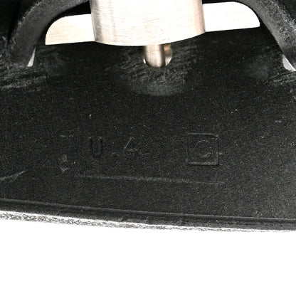 Hermes Toile Vache Calfskin Herbag 30 PM Backpack Black 7 of 10