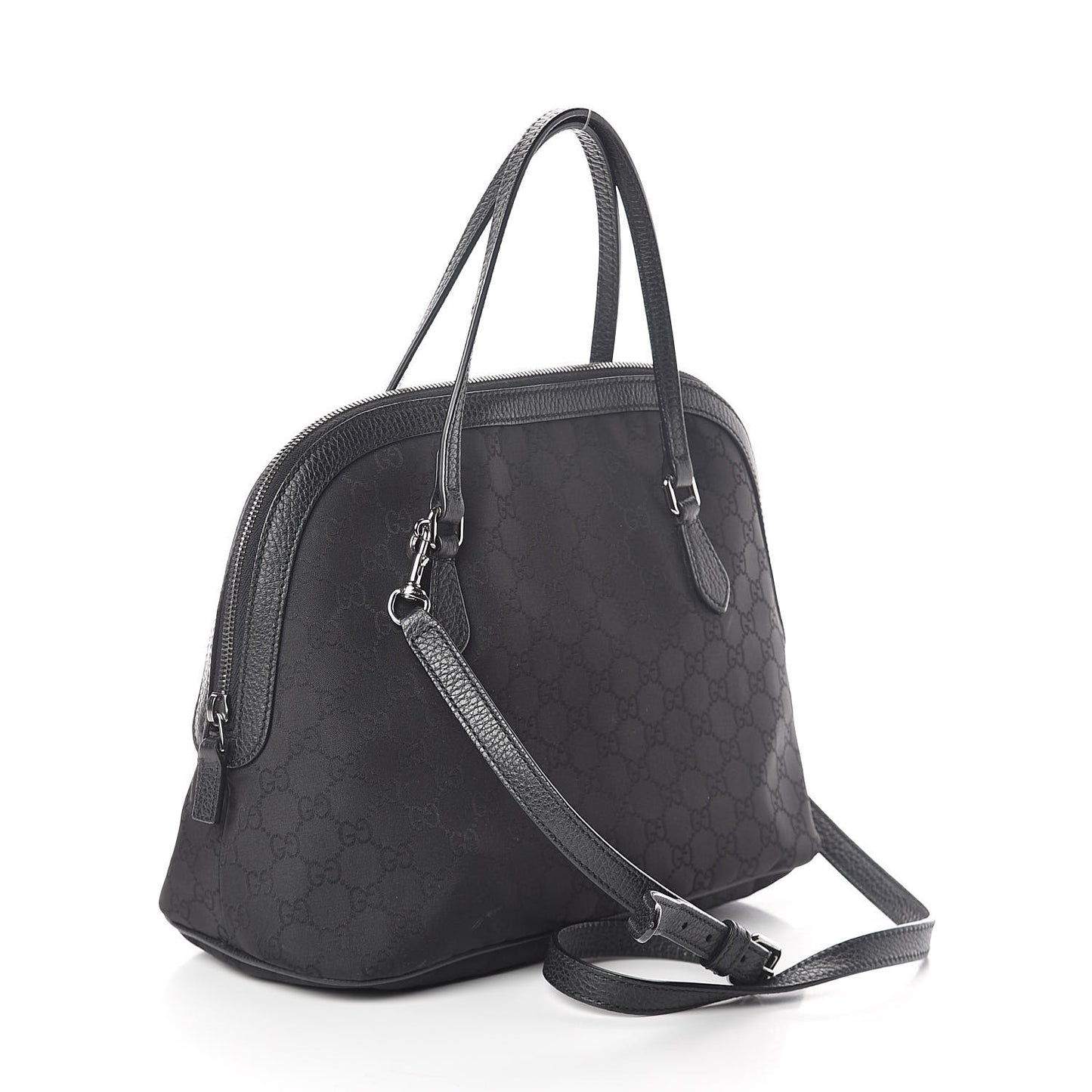 Monogram Medium Dome Bag Black