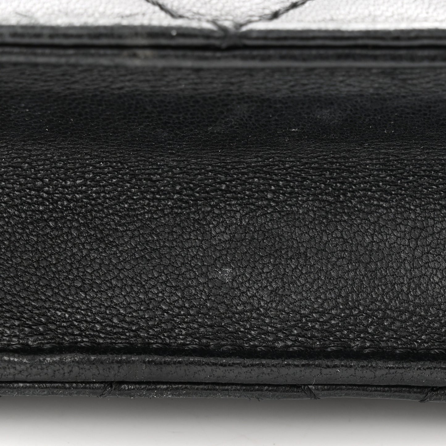 Lambskin Quilted Medium Crossing Times Flap Black
