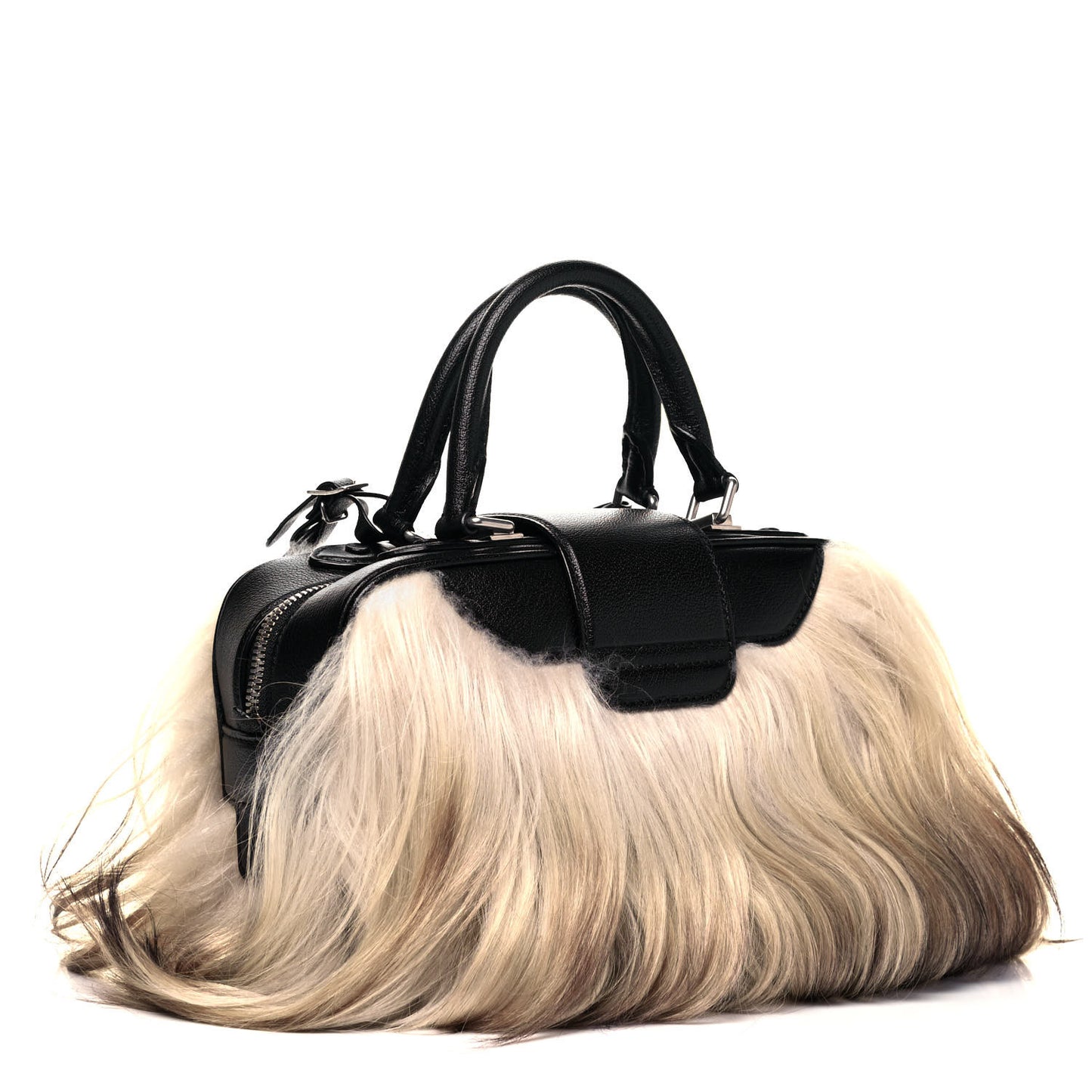 Goat Fur Transsiberian PM Black White