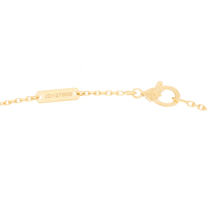 Van Cleef & Arpels 18K Yellow Gold Vintage Alhambra Pendant Necklace 5 of 6